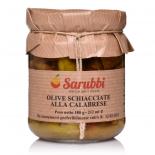 Crushed green olives - Olive Schiacciate Alla Calabrese 