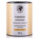 Turmeric Curcuma, gemahlen - World of Taste 
