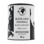 Black Lava Dekorsalz - grob - World of Salt 