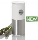 AdHoc Magnetische Pfeffer- oder Salzmühle PEPNETIC, weiß 