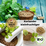 BIO Koriander, kleinfruchtiger Samen 