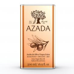 Extra Virgin Olive Oil 500 ml ORGANIC - AZADA 