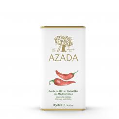 Olive Oil And Crushed Chilli  250 ml - AZADA 