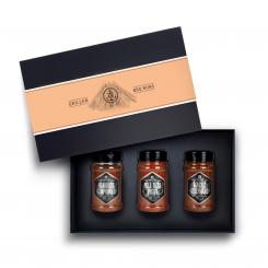"Ankerkraut Set Black ""BBQ Rubs"" 3 spreaders" 