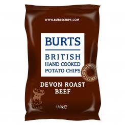 BURTS Devon Roast Beef Chips, 150g 