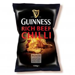 BURTS Guinness Rich Beef Chilli Chips, 150g 