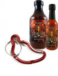CaJohns Trinidad Moruga Scorpion Set of 2 including. Karabiner 