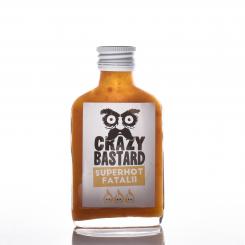 Crazy Bastard Sauce Ghost Pepper & Mango (Orange Label) 
