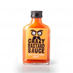 Crazy Bastard Sauce Ghost Pepper & Mango (Orange Label) 