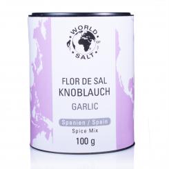 Flor de Sal Garlic - World of Salt 