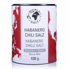 Habanero Chili Salt - World of Salt 