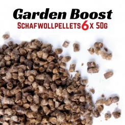 Garden Boost Sheep Wool - Schafwollpellets - 6x50g Portion 