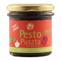 BIO Georg Pesto Puszta mit Bärlauch - 140g Glas 