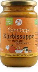 BIO pumpkin soup - 350ml glass 