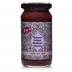 Banana-Strawberry-Waldberry Chutney (200g) - Joy's authentic cooking 