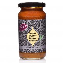 Banana-Mango-Pineapple Chutney (200g) - Joy's authentic cooking 