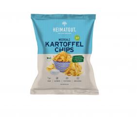 Heimatgut - BIO Kartoffel Chips Meersalz 125g 