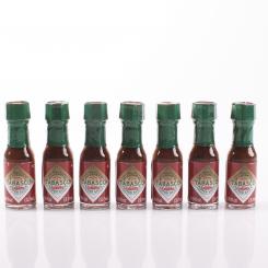 Tabasco Red Pepper Sauce MINIS - 7er Paket 