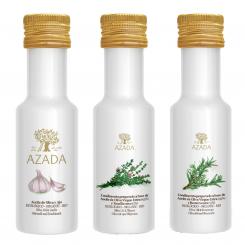 Mediterranes Olivenöl Set 3x100ml - AZADA 