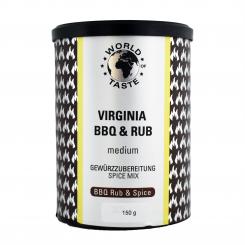 Virginia BBQ Rub, 150 g - World of Taste 