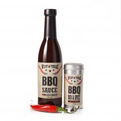 West of Texas® BBQ Sauce+Rub Combo 