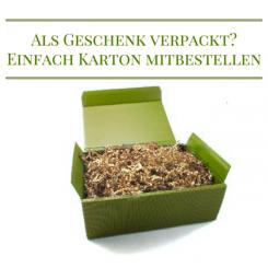 Geschenkkarton mit Füllmaterial, klein 
