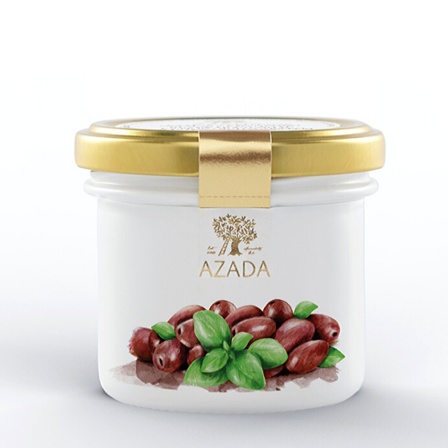 Tapenade mit schwarzen Oliven und Basilikum AZADA online kaufen