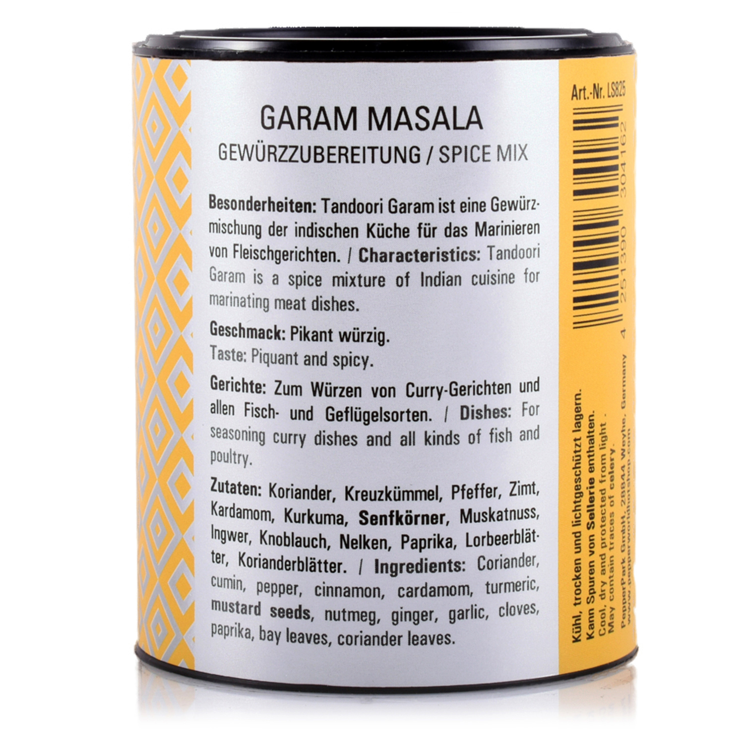 Garam Masala World of Taste online kaufen Pepperworld Hot Shop