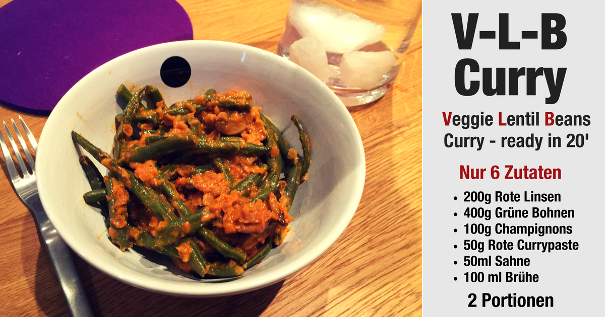 V-L-B Curry mit Currypaste