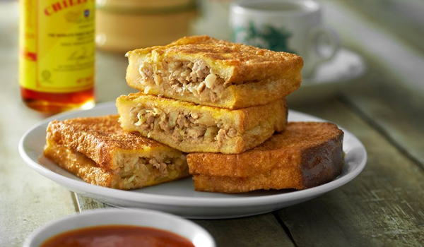 Linghams würziges Penang Baba Sandwich (Roti Baba)